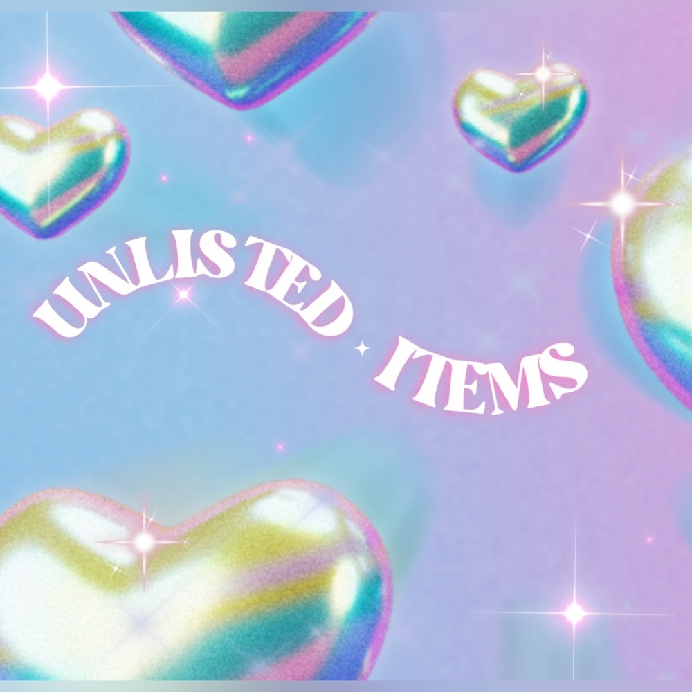 UNLISTED ITEMS!! LIKE IF U WANT TO SEE :)